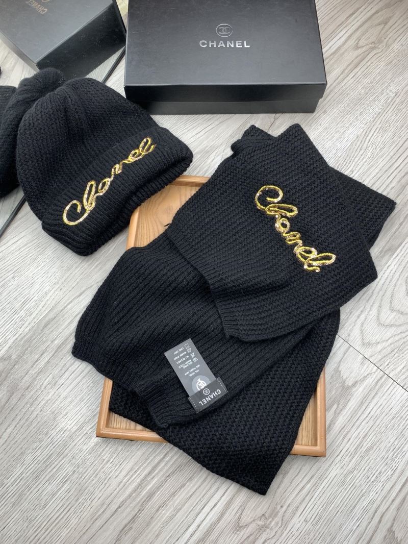 Chanel Caps Scarfs